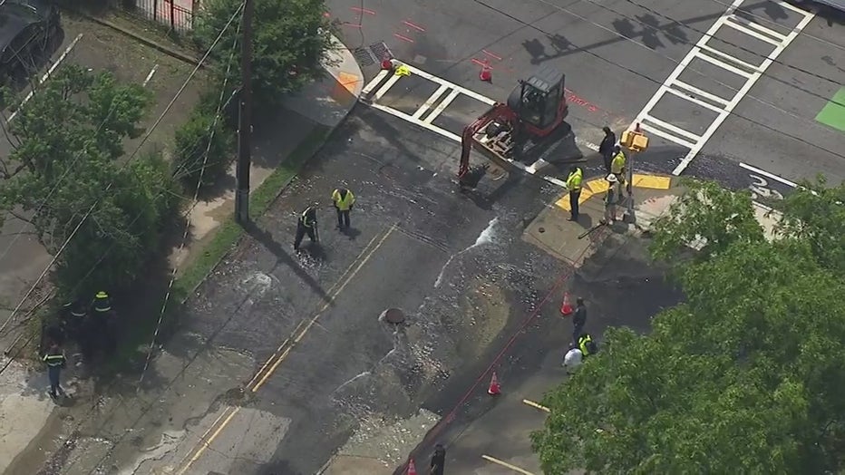 A water main break at the intersection of Joseph E. Boone Blvd. NW and James P. Brawley Dr. NW caused a citywide water outage on May 31, 2024.