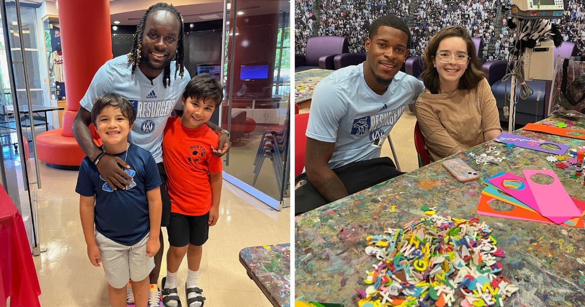 Atlanta United visits patients at Children's Healthcare of Atlanta ...