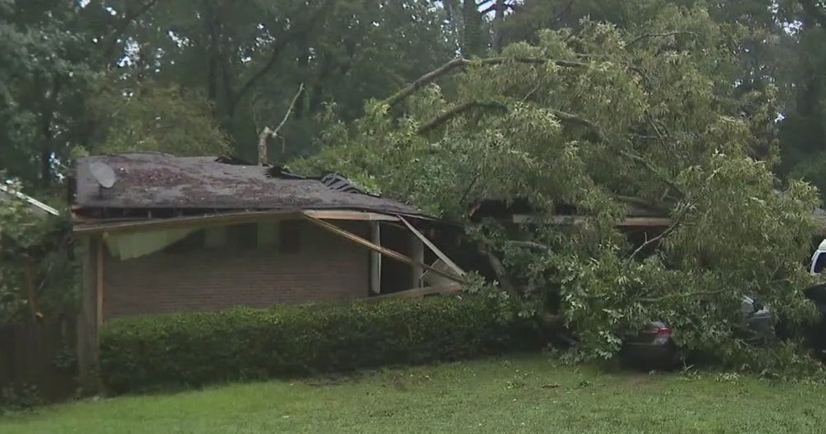 Large tree falls on house on Pebble Drive in DeKalb County | FOX 5 Atlanta