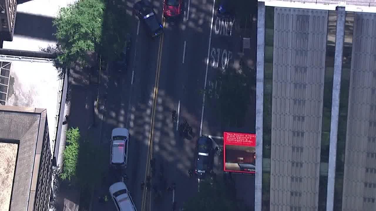 Multiple people reportedly shot on Peachtree Street in downtown Atlanta, police say