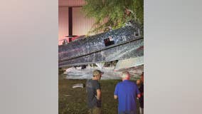 Vintage 1936 Lockheed plane crashes into tree near Jackson; 3 injured