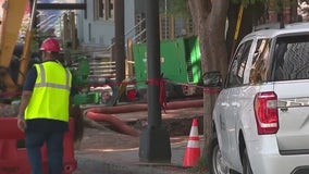 Portion of West Peachtree Street closed for water main repairs | Here’s how to get around it