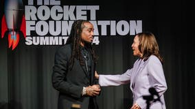 Kamala Harris meets Quavo in Atlanta to talk gun violence, headline Juneteenth party