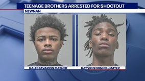 Teen brothers arrested for shootout at Newnan apartment complex