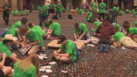 Students assemble bikes for children in metro Atlanta at SkillsUSA conference