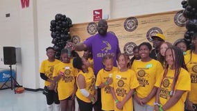 Shaq, Henry County Sheriff's Office and Academy Sports treat kids to shopping spree