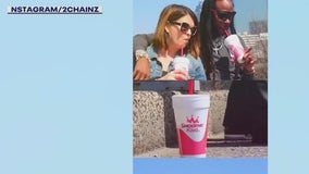 Rapper 2 Chainz opening Smoothie King kiosk at State Farm Arena