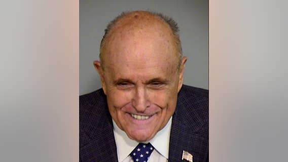 Rudy Giuliani's mugshot released as he's accused in Arizona's fake electors scheme