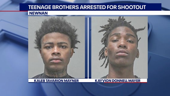 Teen brothers arrested for shootout at Newnan apartment complex