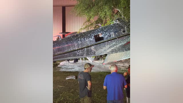 Vintage 1936 Lockheed plane crashes into tree near Jackson; 3 injured