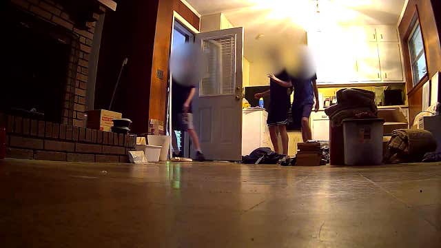 Surveillance video shows trio of teens break into Buckhead home