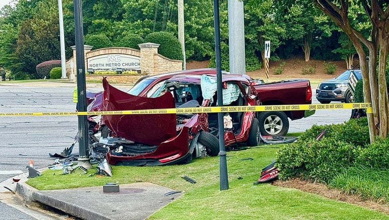 The Marietta Police Department investigated a serious injury crash along Barrett Parkway at Village Green on June 20, 2024.