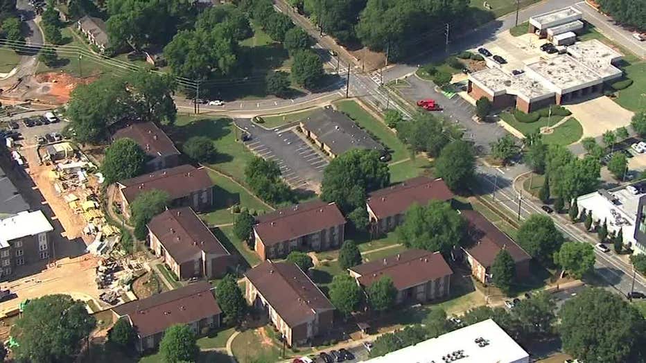Athens police are investigating a double shooting at the Bethel Homes apartments on June 14, 2024.