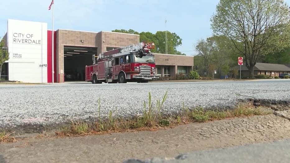 Riverdale City Council members cite as a cause for termination a meeting that City Manager E. Scott Wood walked out of after hundreds of residents voiced strong opposition to plans to merge the city’s fire department with Clayton County on April 8, 2024.