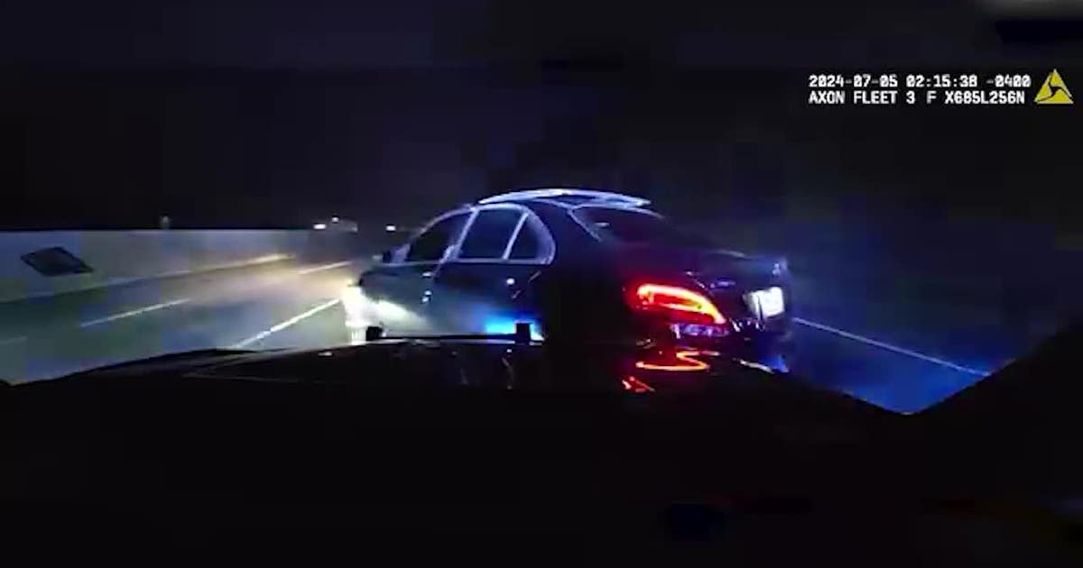 Dashcam video: Driver in custody after high-speed chase on I-285 | FOX ...