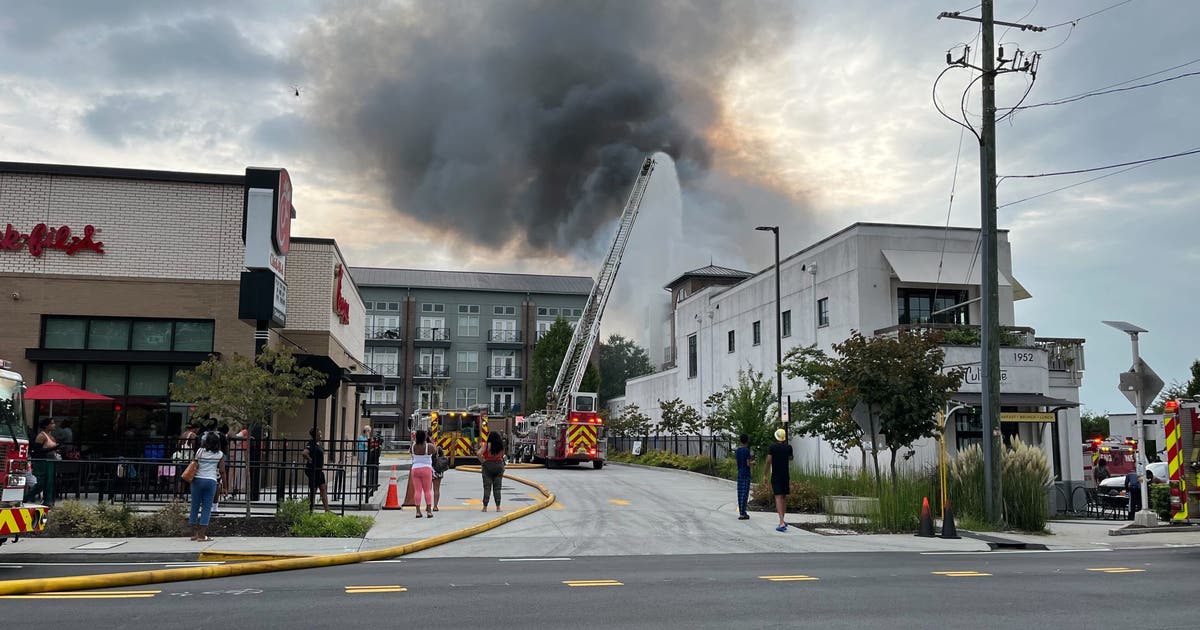Dozens displaced by fire at luxury apartments behind Atlanta Chick-fil ...
