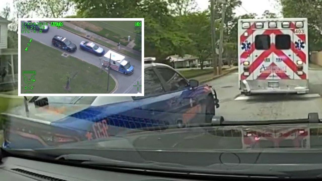 'GTA but in real life': Atlanta police release more video of stolen ambulance chase