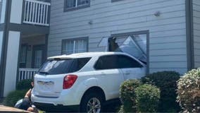 Gainesville driver accused of crashing into apartment, hitting child, leaving the scene arrested