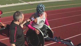 International wheelchair athletes spend the week in Georgia