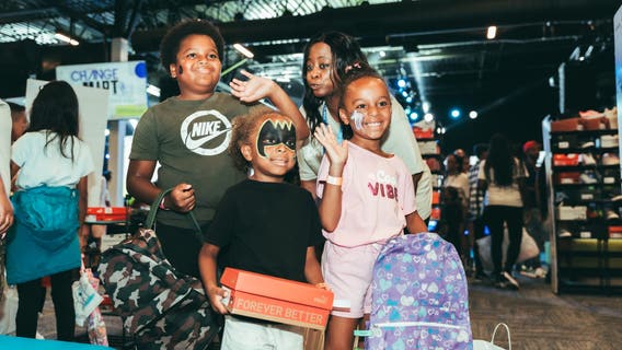 1K students receive new shoes, school supplies from Change Church