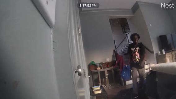 Burglary suspect caught on camera in Morningside home