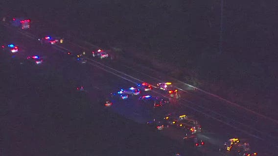 1 killed, 5 injured in multi-vehicle crash on I-285WB Monday morning