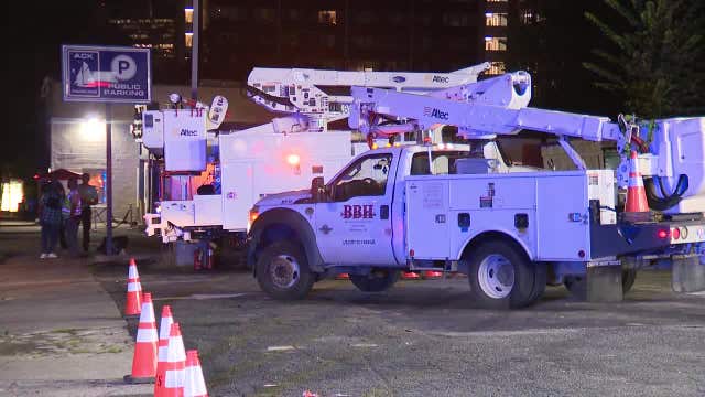 Georgia Power contractor injured while working on Atlanta power lines