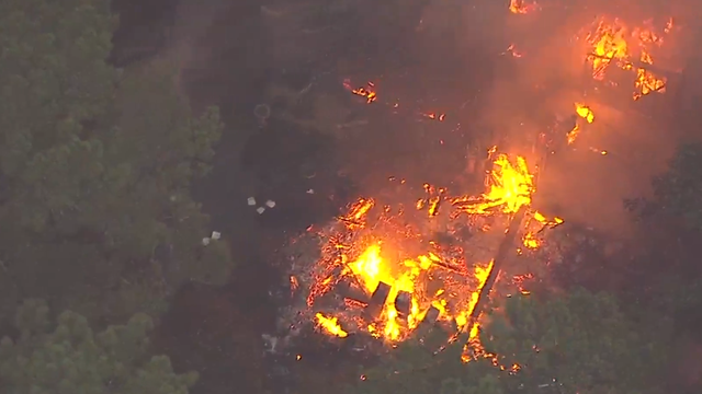 House, vehicles destroyed by fire in Snellville Tuesday morning