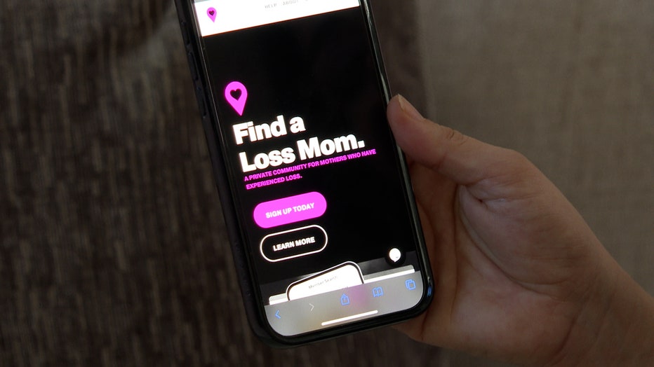 Katherine Laza, whose son was stillborn, launched losslink.com, a new social media site dedicated to mothers who have lost their children.