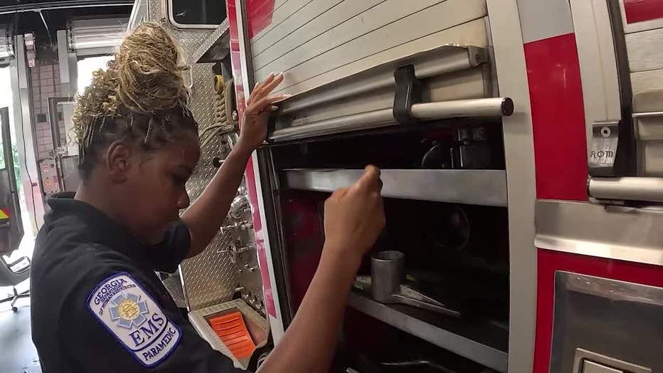 Atlanta paramedic Kiana Myers is taking advantage of the Atlanta Community Safety Housing Program, designed for Atlanta's first responders.