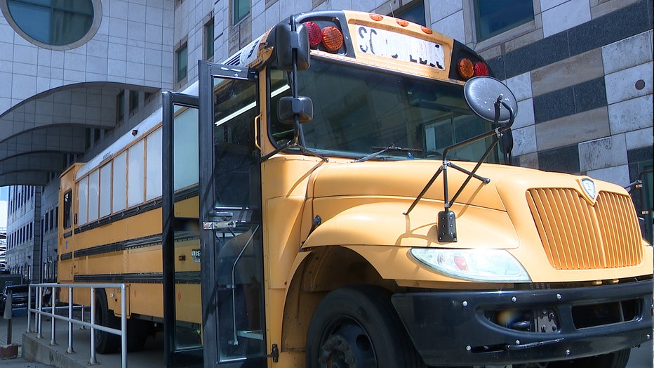 Flowing with Blessings, a group dedicated to helping others, converted a school bus into a force for good helping the homeless population in Atlanta live in sanitary conditions.
