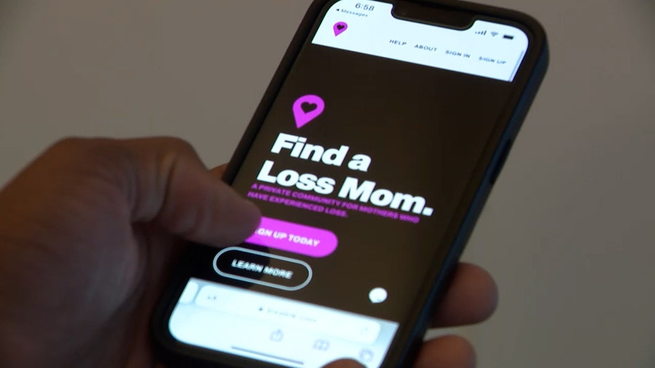 Katherine Laza, whose son was stillborn, launched losslink.com, a new social media site dedicated to mothers who have lost their children.