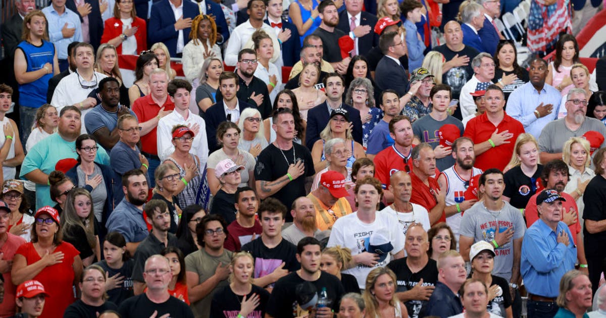 Trump, Vance in Atlanta: Rally attendance, Kemp attacks, Kamala Harris ...