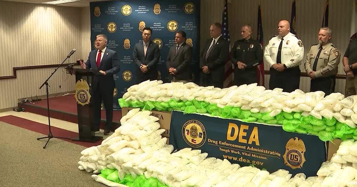 $3M in Mexican cartel meth seized by DEA in record-breaking bust | FOX 5  Atlanta