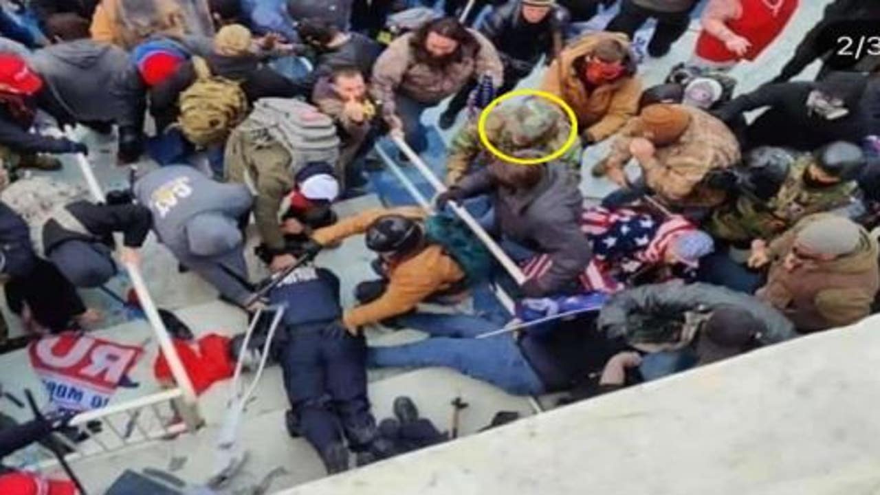 Georgia man sentenced to five years for assaulting officers in Capitol Riot Georgia man sentenced to five years for assaulting officers in Capitol Riot
