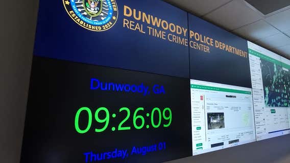 Dunwoody police unveils real-time crime center