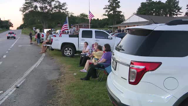 Paulding County mourns fallen deputy: Solemn procession for Deputy Brandon Cunningham
