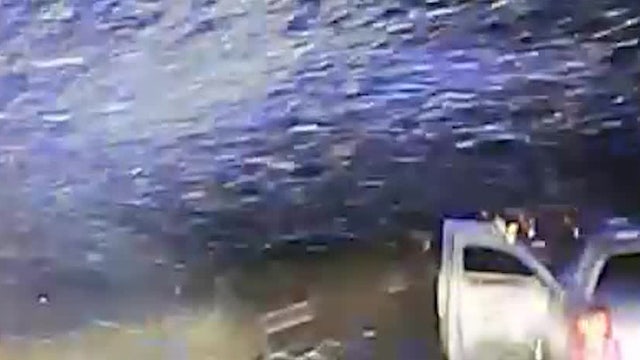 Dashcam video: Driver slams into Georgia patrol car during traffic stop