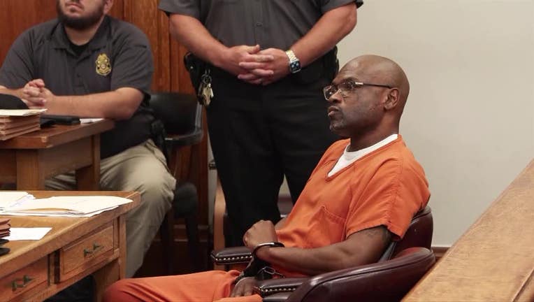 Edrick Faust was denied bond in the 2001 murder of UGA Law student Tara Baker during a court hearing in Athens-Clarke County on Aug. 20, 2024.