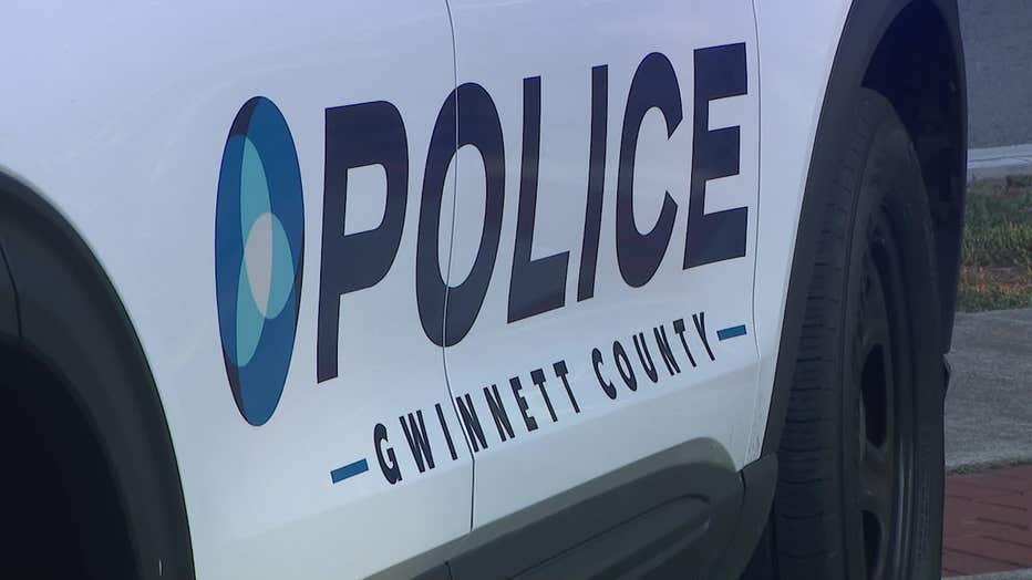 Gwinnett County police are on the scene of an officer-involved shooting near West Broad Street and Whitehead Road in Sugar Hill on Aug. 23, 2024.