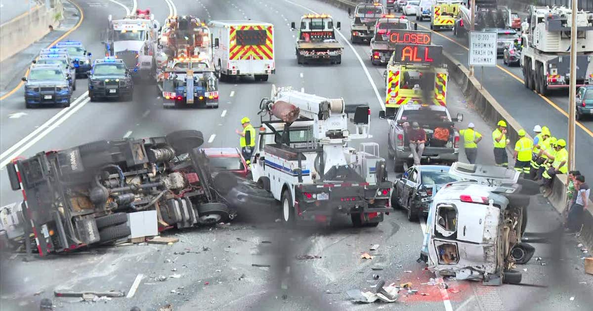 1 dead, 6 injured in I-75 crash in Atlanta | FOX 5 Atlanta
