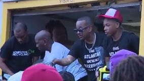 Atlanta rappers donate 1K laptops to kids at Labor Day event