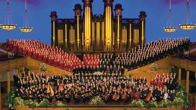 Tabernacle Choir and Orchestra at Temple Square performing in Georgia at 9/11 ceremony