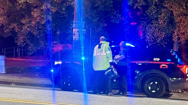 Officer placed in ambulance after crash in SW Atlanta