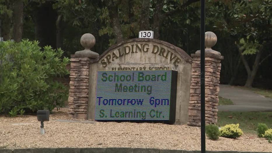 Spalding Drive Elementary in Sandy Springs.