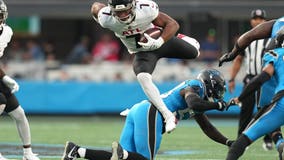 Falcons are 3-0 against NFC South rivals as RBs Robinson, Allgeier take lead roles for offense