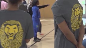 Cast of 'The Lion King' hosts workshop at boys and girls club in Atlanta