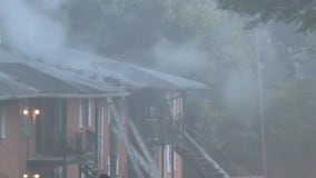 Woman, baby rescued from Atlanta apartment fire Thursday morning