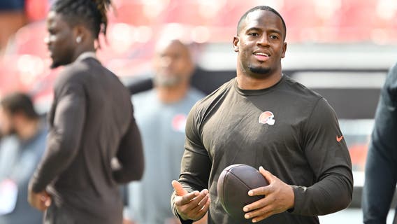 Browns RB Chubb says return from knee surgery like 'a dream.' Still unclear when he’ll play in game