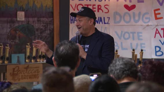 Doug Emhoff rallies support for VP Harris across metro Atlanta